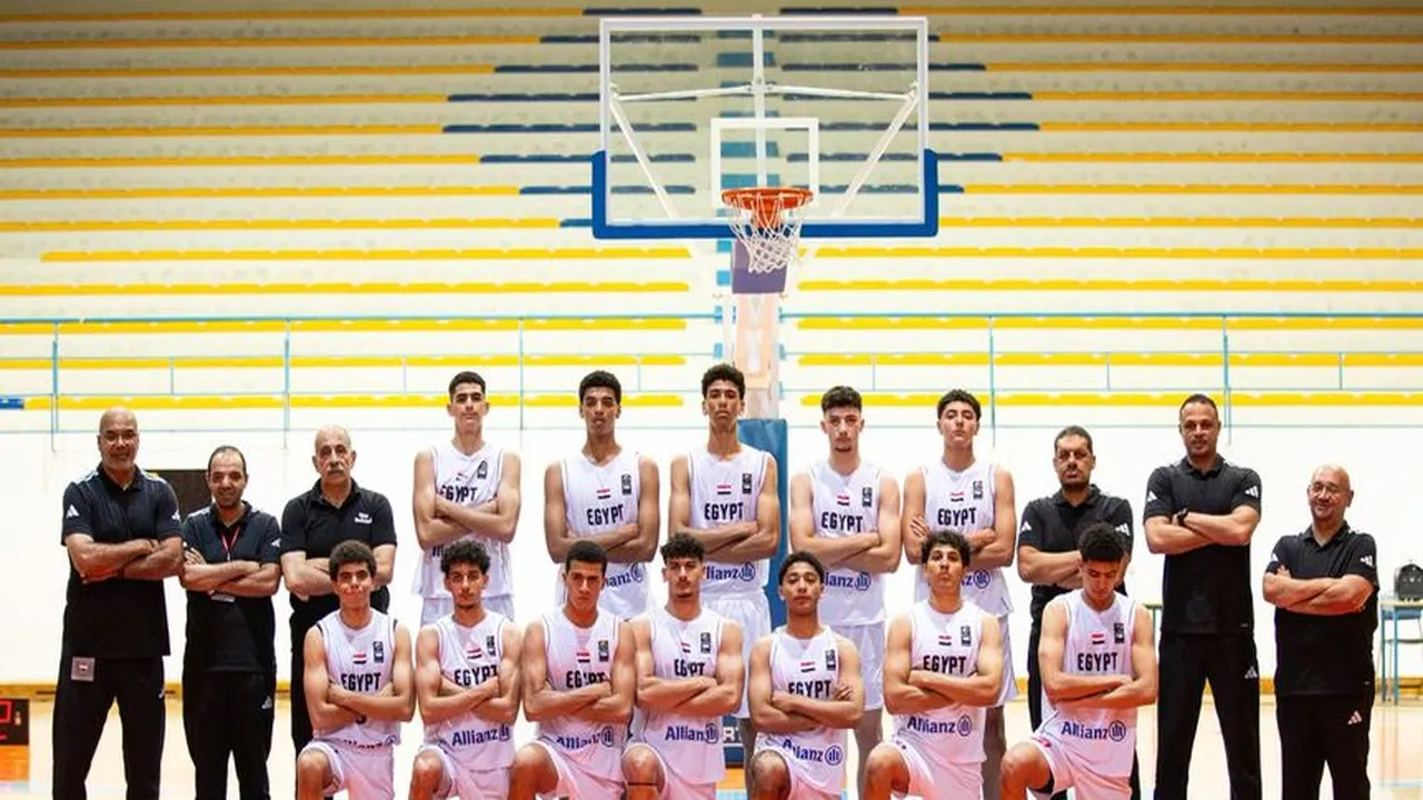انتصار جديد لمنتخب مصر في البطولة العربية لكرة السلة للشباب بتونس